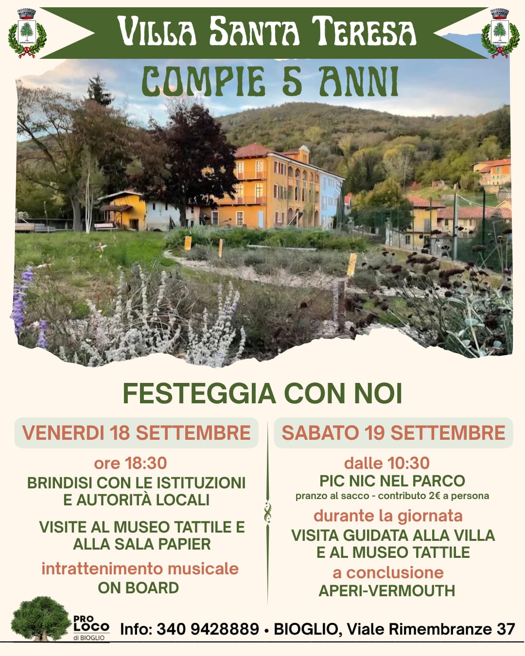 Compleanno di Villa Santa Teresa