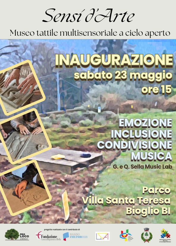 Volantino Sensi d'Arte